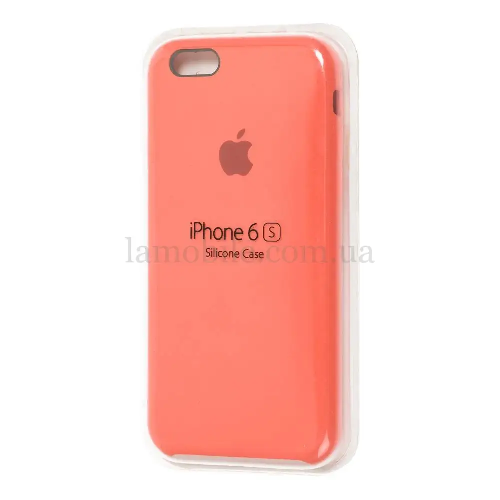 Чехол Silicone для iPhone 6 / 6s case apricote
