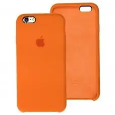 Чехол Silicone для iPhone 6 / 6s case apricote