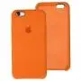 Чехол Silicone для iPhone 6 / 6s case apricote