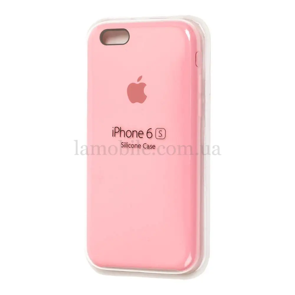 Чехол Silicone для iPhone 6 / 6s case light pink