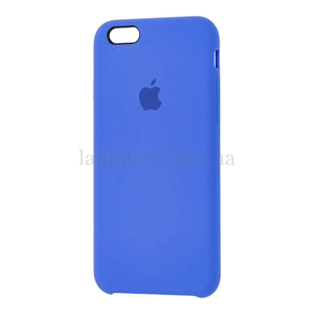 Чехол Silicone для iPhone 6 / 6s case синий