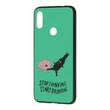Чохол для Xiaomi Redmi Note 7 / 7 Pro ForFun "stop thinking"