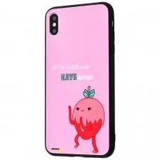 Чехол для iPhone X / Xs "Puzzo glass №7"