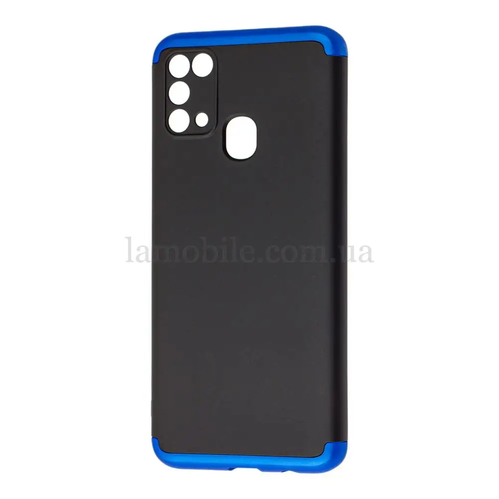 Чехол GKK LikGus для Samsung Galaxy M31 (M315) 360 черно-синий 