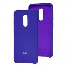 Чохол для Xiaomi Redmi 5 Silky Soft Touch бузковий