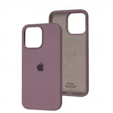 Чехол для iPhone 15 Pro Max Square Full silicone black currant