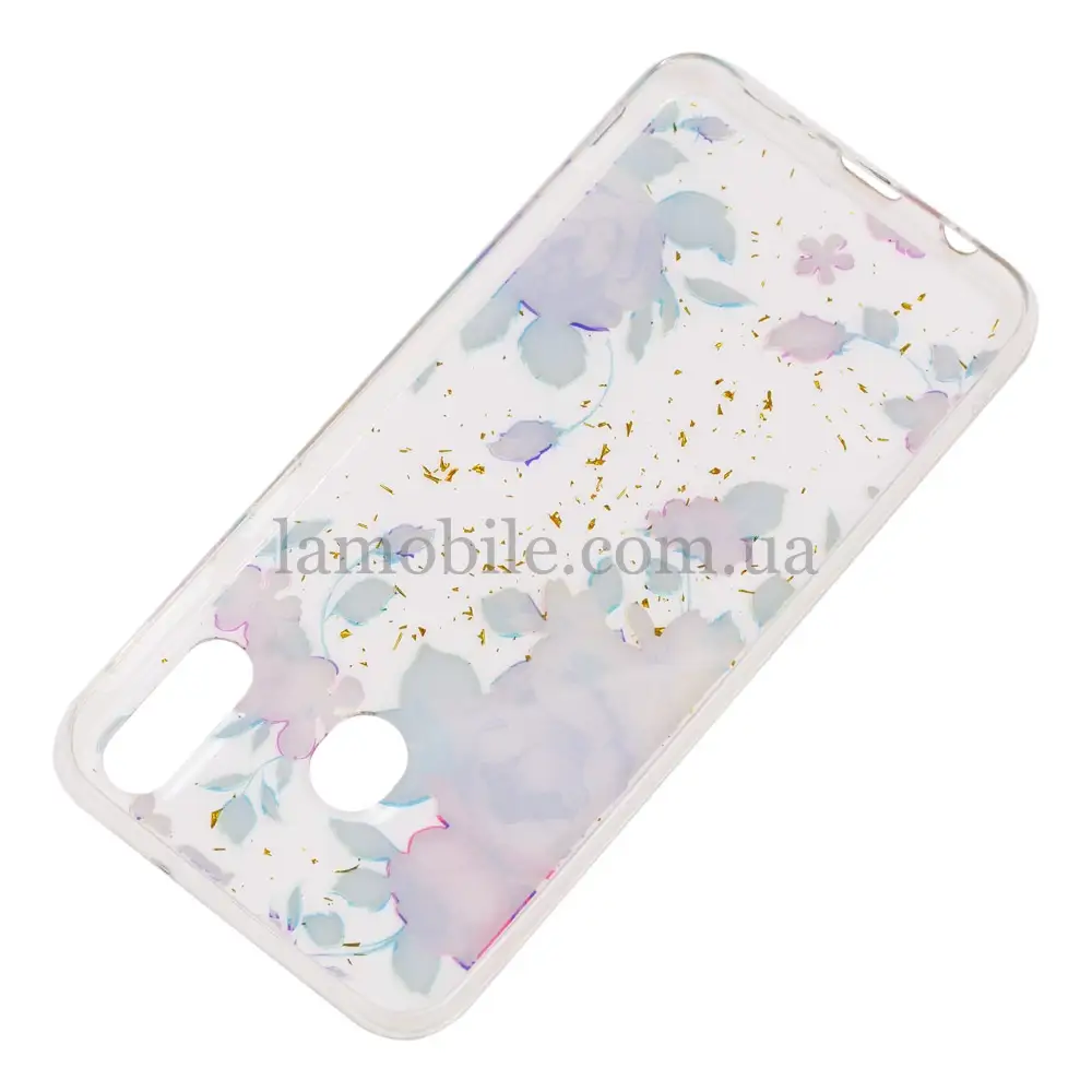 Чехол для Samsung Galaxy M20 (M205) Flowers Confetti "цветы"