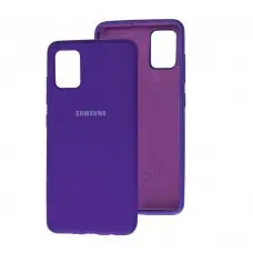 Чехол для Samsung Galaxy A51 (A515) Silicone Full фиолетовый