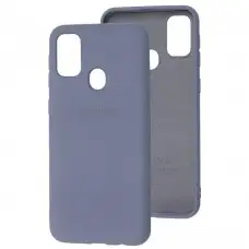 Чохол для Samsung Galaxy M21 / M30s Silicone Full лавандовий сірий