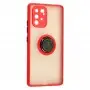 Чохол для Samsung Galaxy S10 Lite (G770) / A91 LikGus Edging Ring червоний