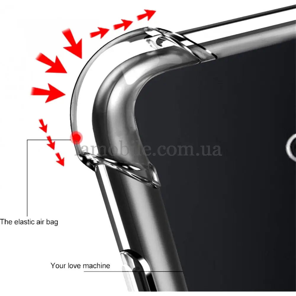 Чохол для Samsung Galaxy S10 (G973) WXD Full camera ударопрочний прозорий