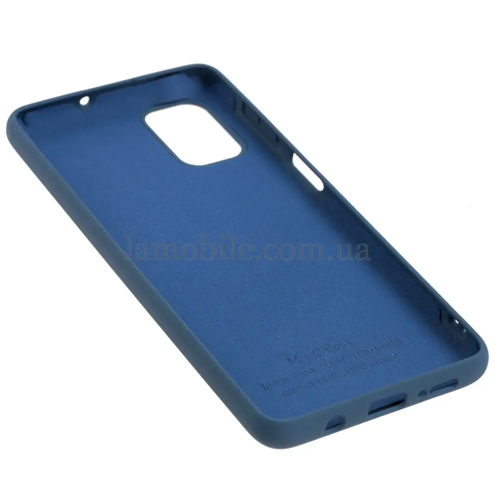 Чехол для Samsung Galaxy M51 (M515) Silicone Full синий / navy blue
