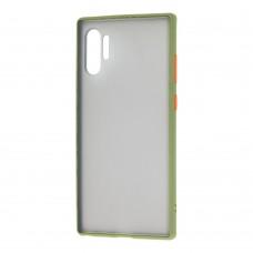 Чехол для Samsung Galaxy Note 10+ (N975) LikGus Maxshield зеленый