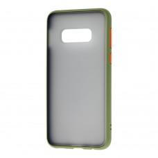 Чехол для Samsung Galaxy S10e (G970) LikGus Maxshield зеленый
