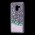 Чехол для Samsung Galaxy A8 2018 (A530) вода светло-розовый "геометрия"
