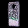 Чохол для Samsung Galaxy A8 2018 (A530) вода світло-рожевий "геометрія"
