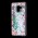 Чехол для Samsung Galaxy A8 2018 (A530) вода светло-розовый "цветы"
