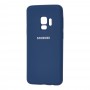 Чехол для Samsung Galaxy S9 (G960) Silicone Full синий