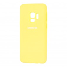 Чехол для Samsung Galaxy S9 (G960) Silicone Full лимонный