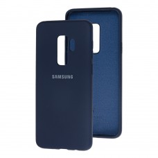 Чехол для Samsung Galaxy S9+ (G965) Silicone Full темно-синий