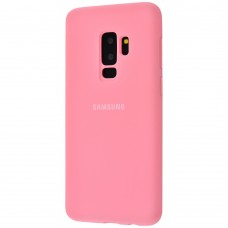 Чехол для Samsung Galaxy S9+ (G965) Silicone Full пудра