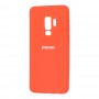 Чехол для Samsung Galaxy S9+ (G965) Silicone Full оранжевый