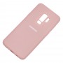 Чохол для Samsung Galaxy S9+ (G965) Silicone Full рожевий / pink sand