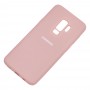 Чехол для Samsung Galaxy S9+ (G965) Silicone Full розовый / pink sand