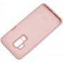 Чехол для Samsung Galaxy S9+ (G965) Silicone Full розовый / pink sand