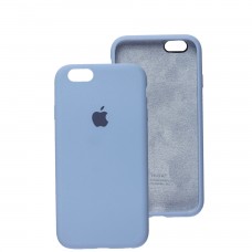 Чехол для iPhone 6 / 6s Silicone Full голубой / lilac blue