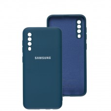 Чехол для Samsung Galaxy A50 / A50s / A30s Full camera синий / cosmos blue