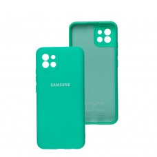Чохол для Samsung Galaxy A03 (A035) Full camera бірюзовий / marine green