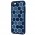 Чехол Cococ для iPhone 7 / 8 матовое покрытие ромб синий