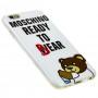 Чохол Moschino Ready для iPhone 6 білий To Bear