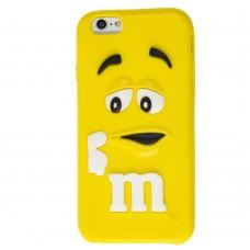 3D чохол M&M's для iPhone 6 жовтий