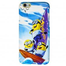 Чехол Minions для iPhone 6 море с лодкой