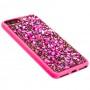 Чохол Bling World для iPhone 7 Plus / 8 Plus Stone рожевий градієнт