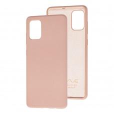 Чехол для Samsung Galaxy A71 (A715) Wave Full pink sand
