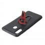 Чохол для Samsung Galaxy A20 / A30 Car mount з магнітом чорно-червоний