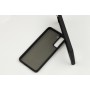 Чохол для iPhone 12 Pro Max Berlia carbon fiber чорний