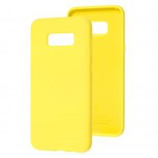 Чохол для Samsung Galaxy S8+ (G955) Full without logo bright yellow