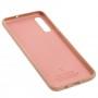 Чехол для Samsung Galaxy A70 (A705) Full without logo pink sand