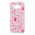 Чехол для Samsung Galaxy J5 (J500) вода светло-розовый "розовые цветы"