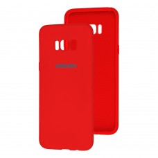 Чехол для Samsung Galaxy S8+ (G955) Silicone Full красный