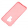 Чохол для Samsung Galaxy S9+ (G965) Silicone Full рожевий / персиковий