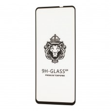 Защитное стекло для Huawei P40 Lite E Full Glue Lion черное 