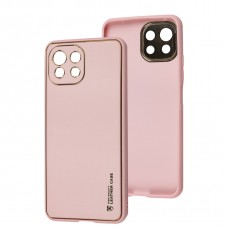Чохол для Xiaomi Mi 11 Lite Leather Xshield pink