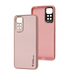 Чехол для Xiaomi Redmi Note 11 / 11s Leather Xshield pink