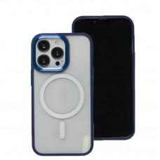 Чехол для iPhone 13 Pro Wave Magnetic blue