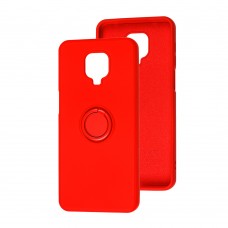 Чехол для Xiaomi Redmi Note 9s / 9 Pro / Pro Max WAVE Color Ring красный